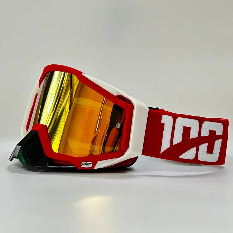 Men's Motorcycle Glasses – Anti-Fog HD Lens Motocross Enduro Goggles