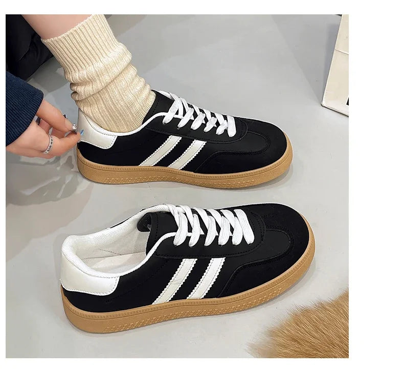 Women's Trendy Platform Sneakers – Casual Comfort