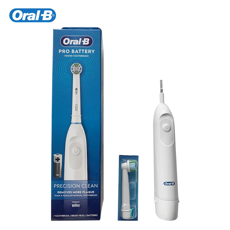 Oral B Electric Toothbrush 5010 Brush for Adult Rotation Precision Clean Teeth Soft Bristle Gum Care Teeth Brush With Refills