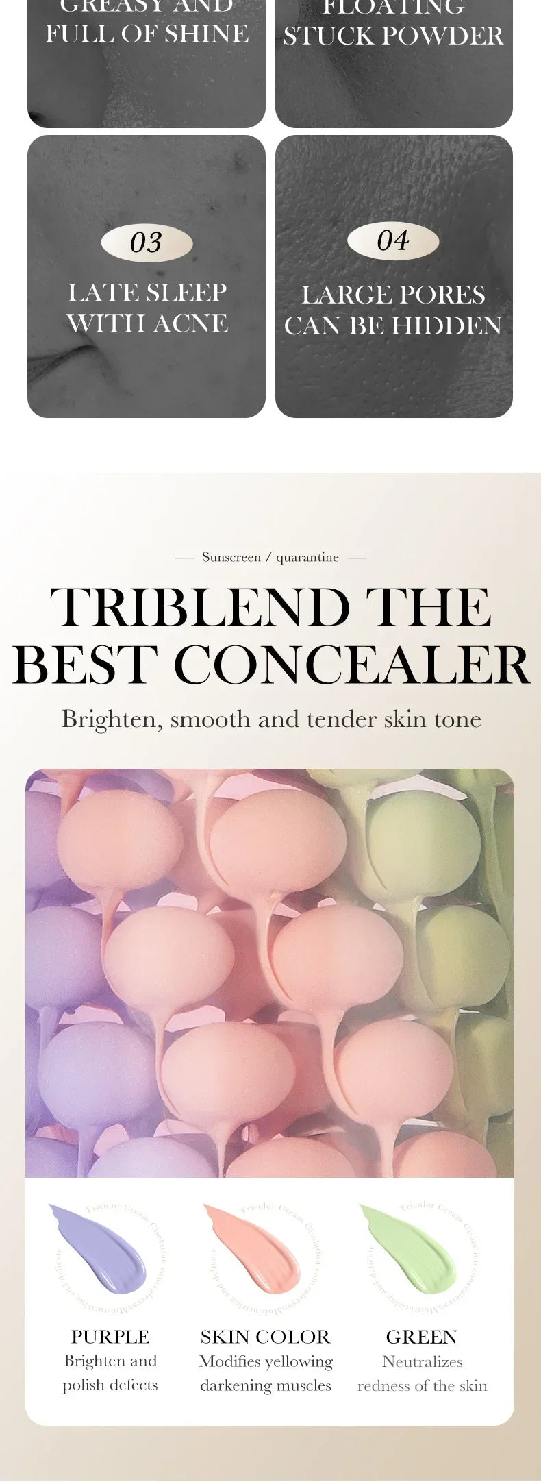 Face Primer Makeup – Moisturizing, Pore-Minimizing & Tone-Correcting