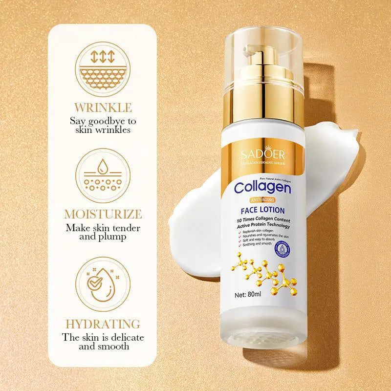 Collagen skin care product set