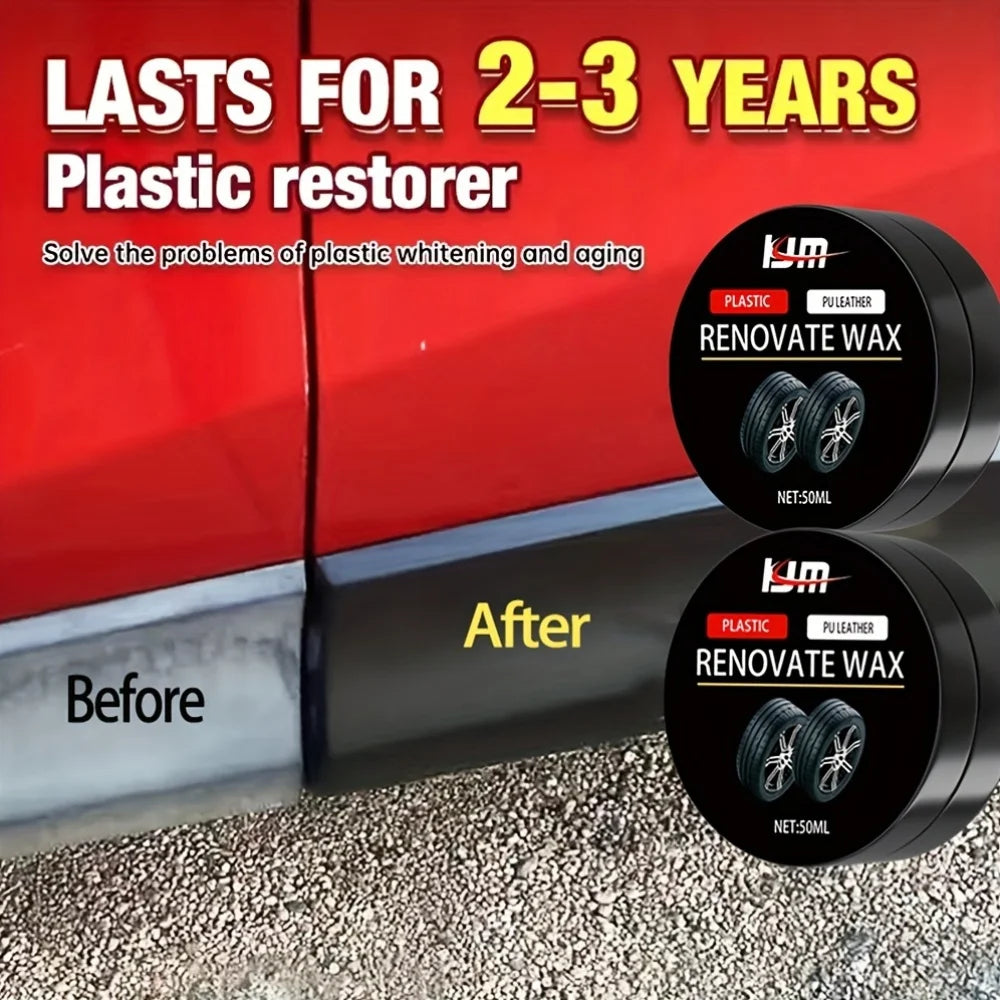 Universal Rubber & Leather Refresh Wax