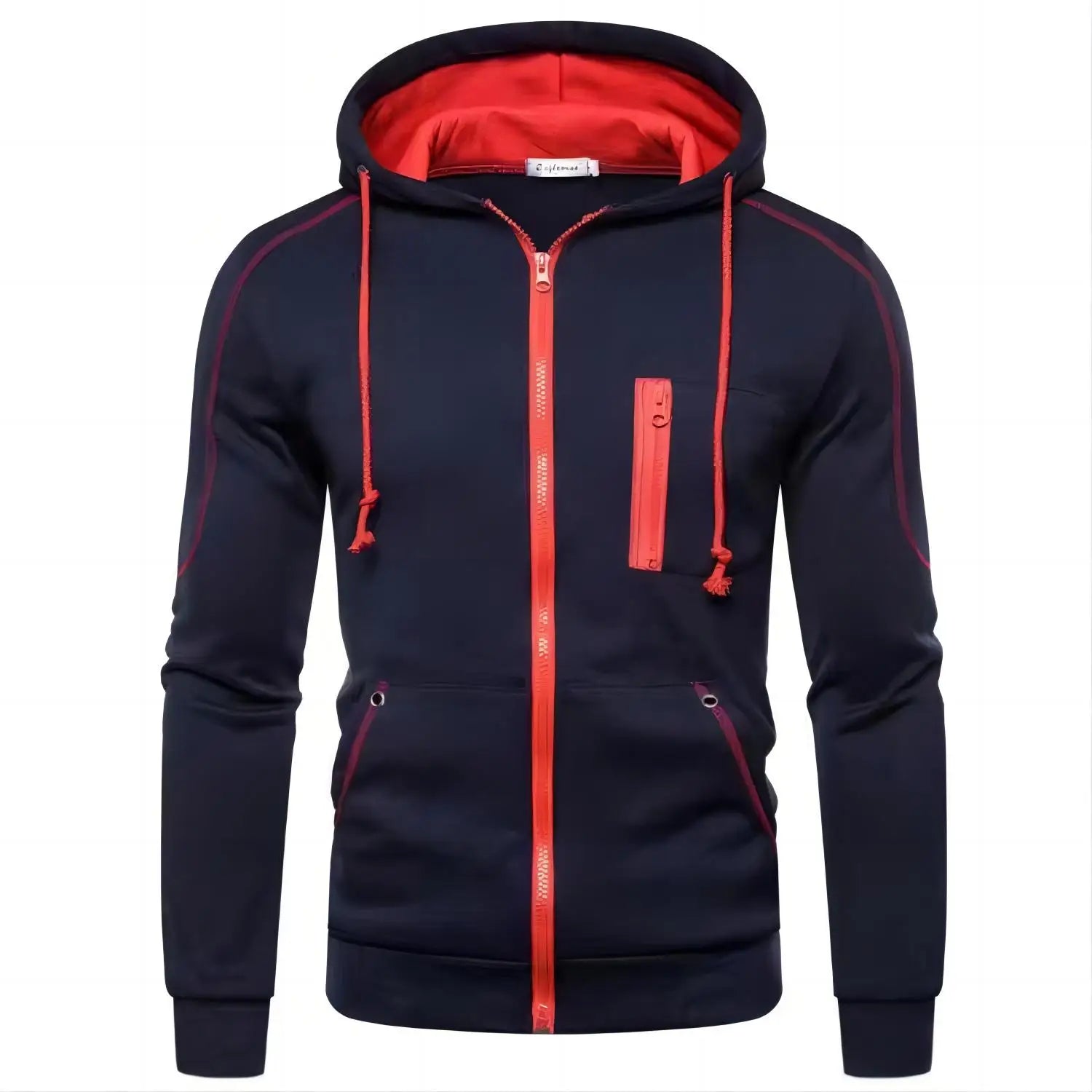 Men's Streetwear Hoodie Jacket – 2024 Zipper Sweatshirt