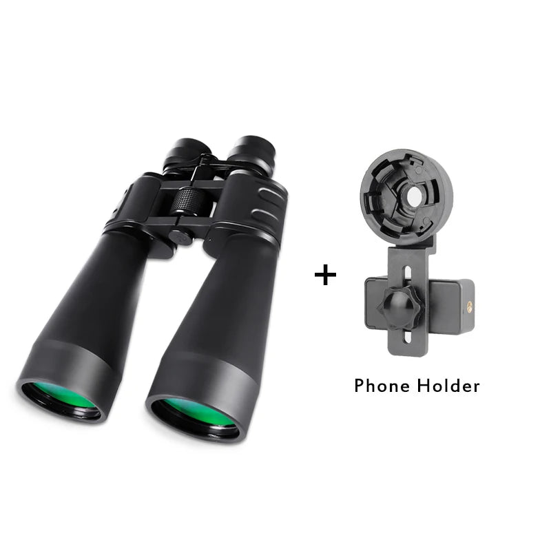 10-380x100 Zoom HD Monocular – Long Range BAK4 Telescope for Hunting & Travel