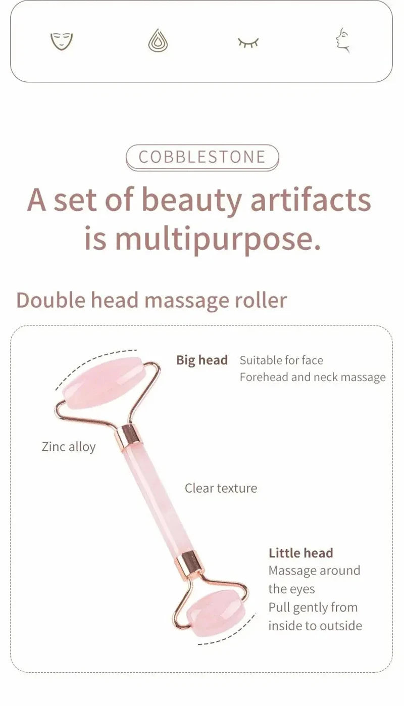 Face and Neck Massager Resin Roller