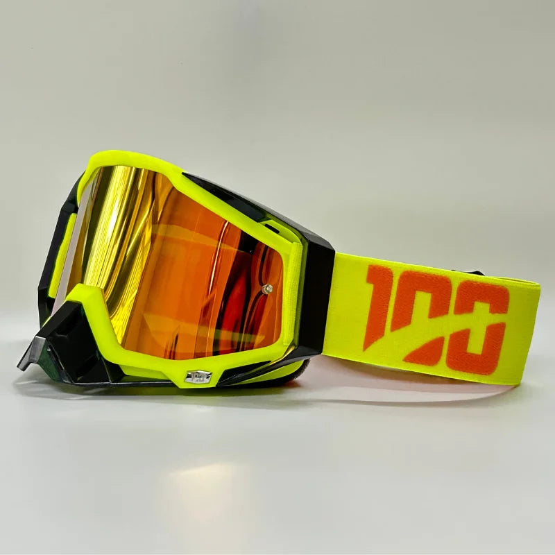 Men's Motorcycle Glasses – Anti-Fog HD Lens Motocross Enduro Goggles