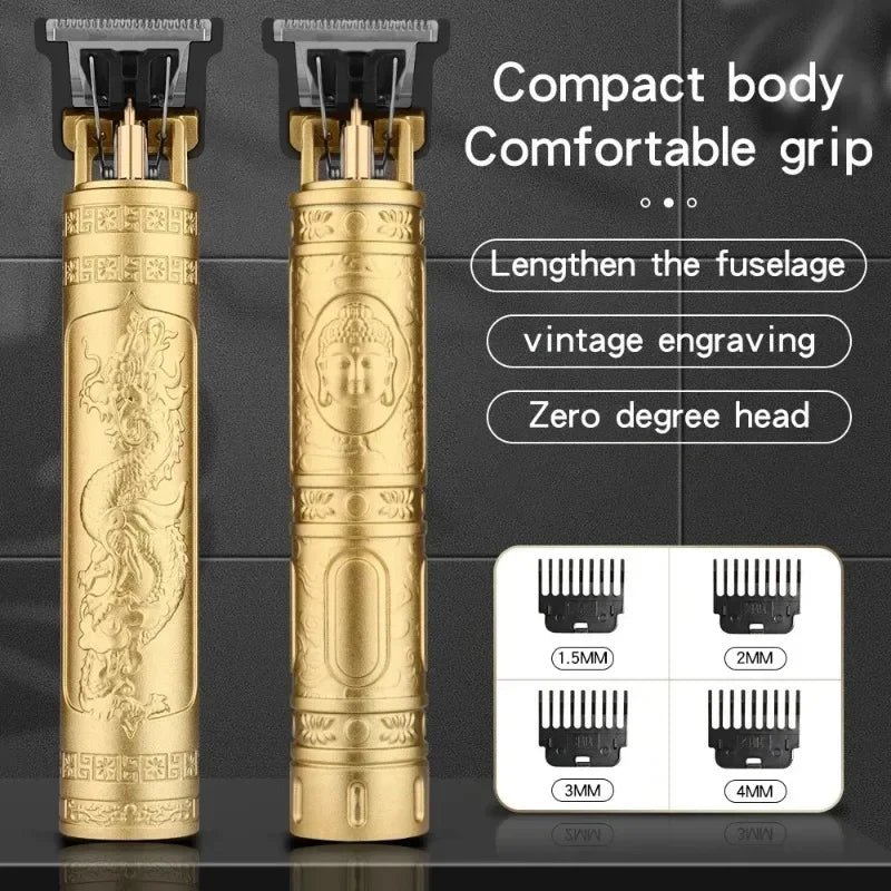 T9 Professional Hair Clipper – Cordless Beard & Body Trimmer