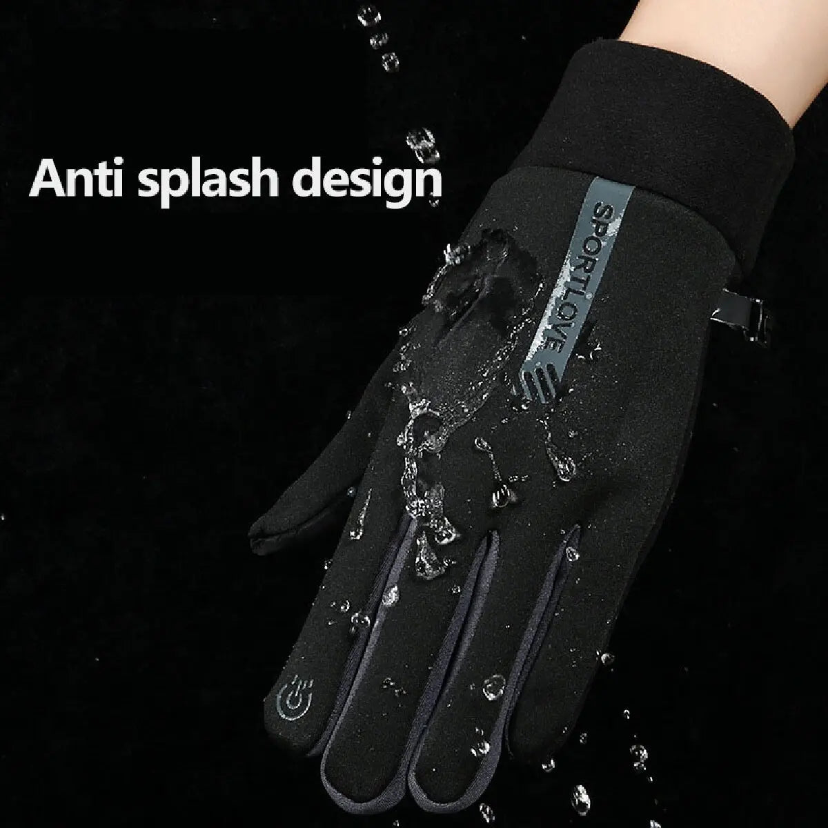 Women's Winter Cycling Gloves – Thermal, Windproof & Waterproof