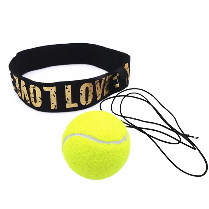 Boxing Speed Ball Headband – PU Punch Ball for MMA & Fitness Training