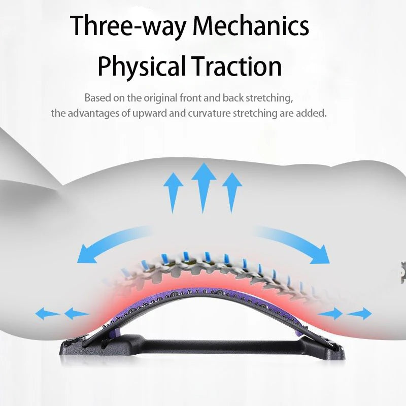 Adjustable Back Stretcher – Multi-Level Back Pain Relief Board