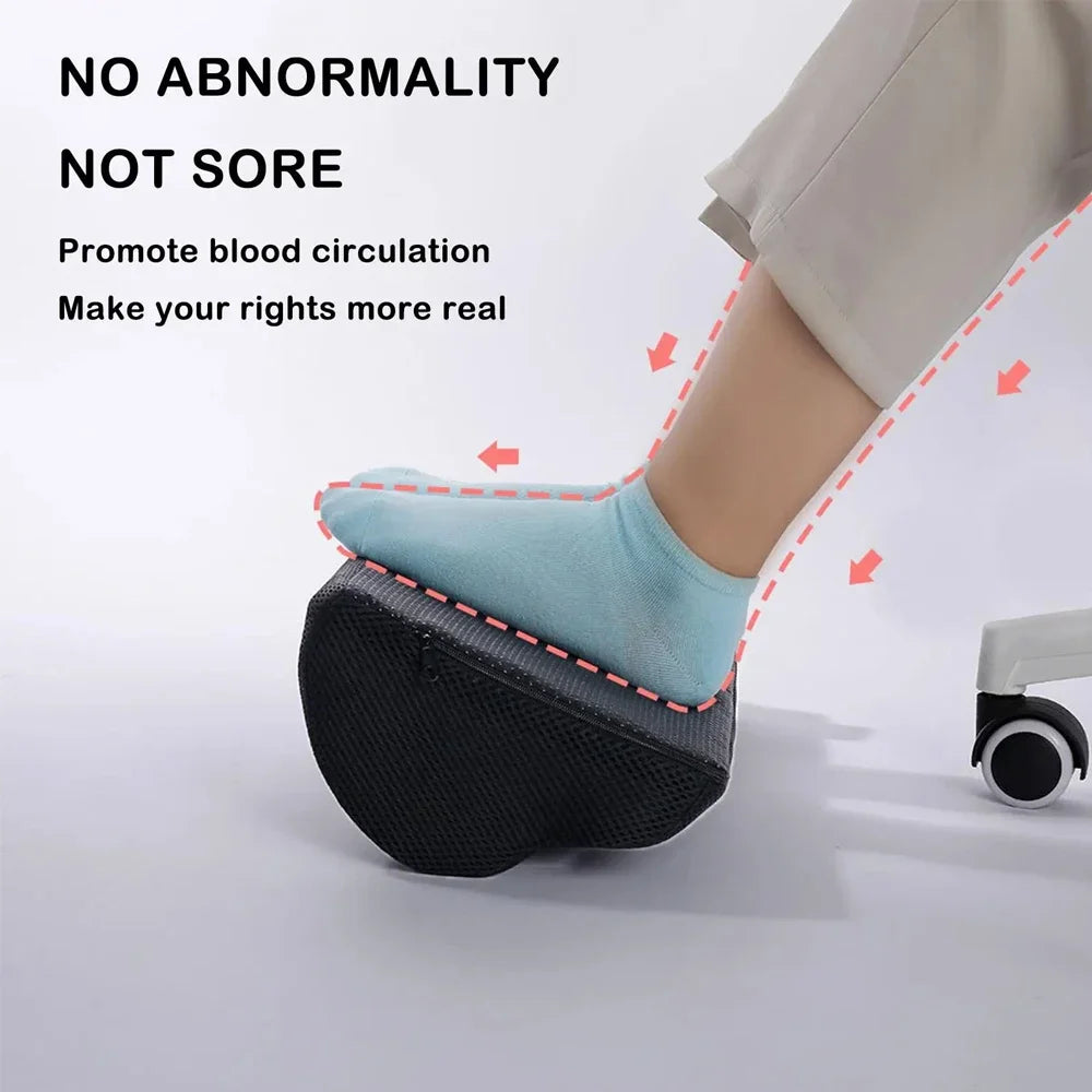 Ergonomic Under Desk Foot Rest with Memory Foam