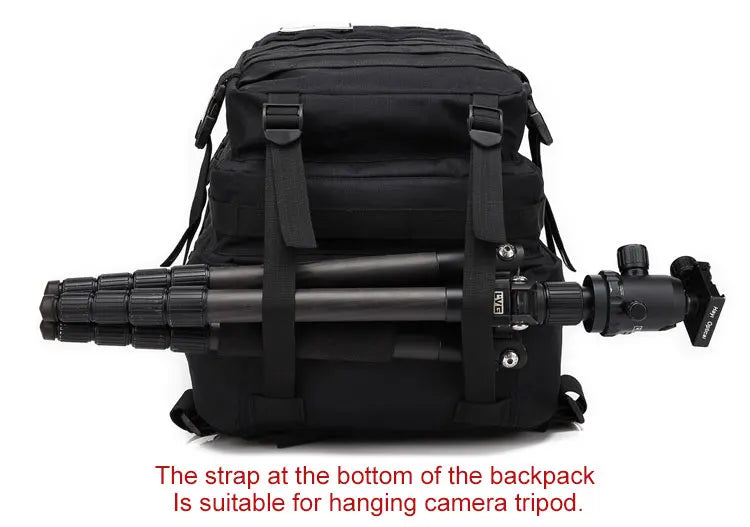 25L/35L/50L Tactical Backpack – Waterproof Outdoor Rucksack for Men