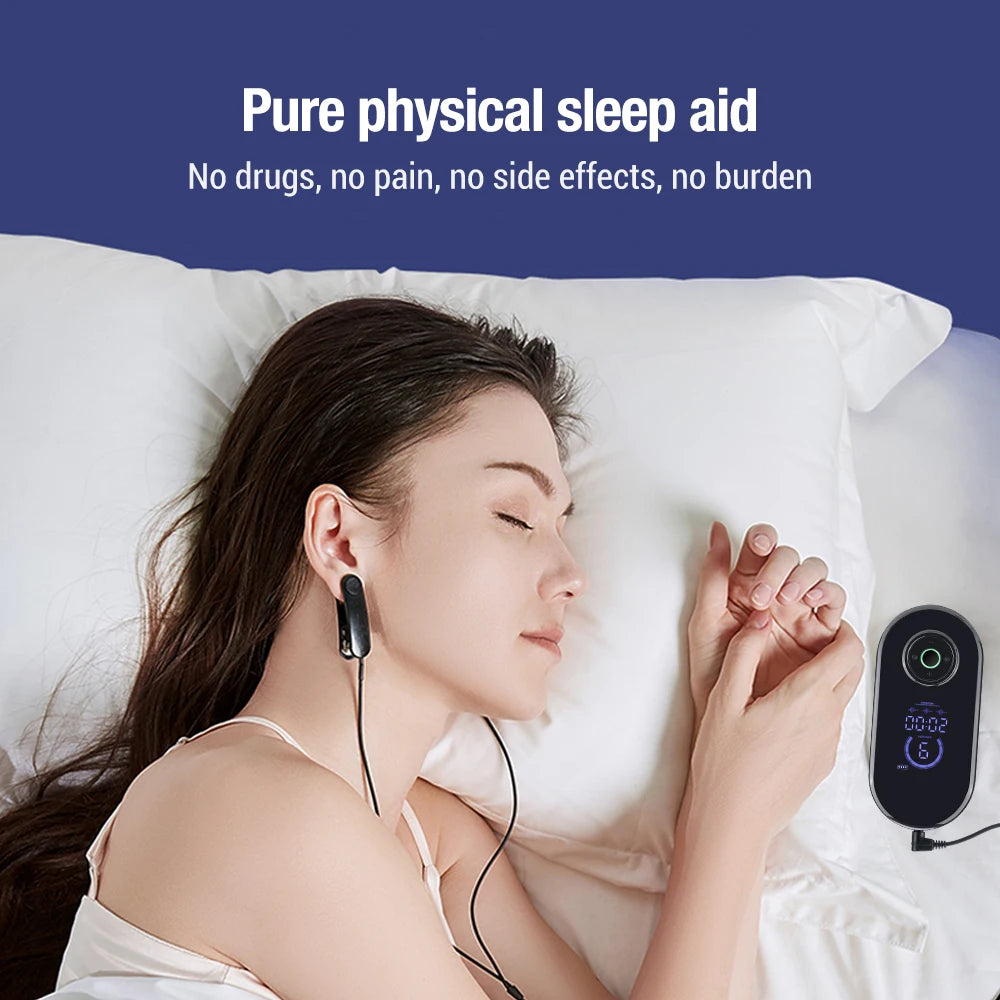 CES Sleeping Aid Microcurrent Stimulation Device