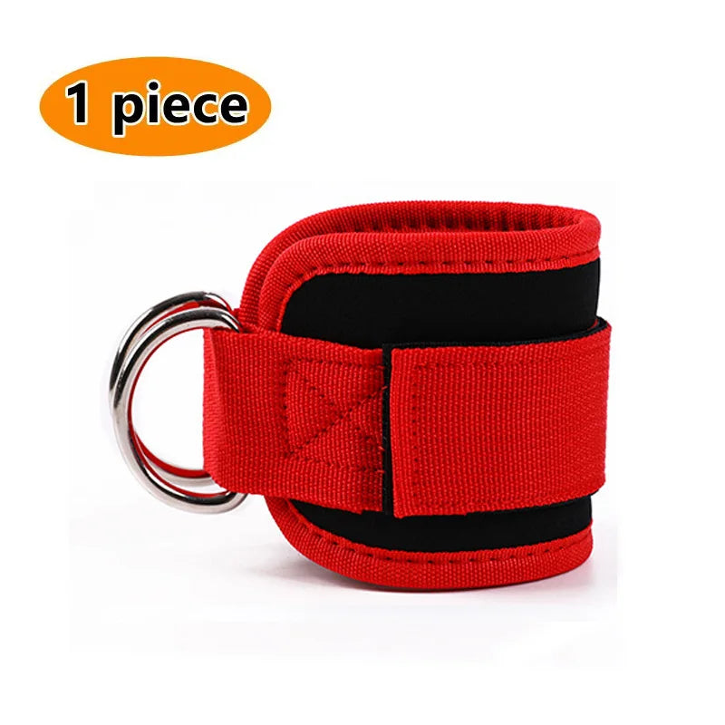 Double D-Ring Ankle Straps for Cable Machines – Glutes & Leg Training