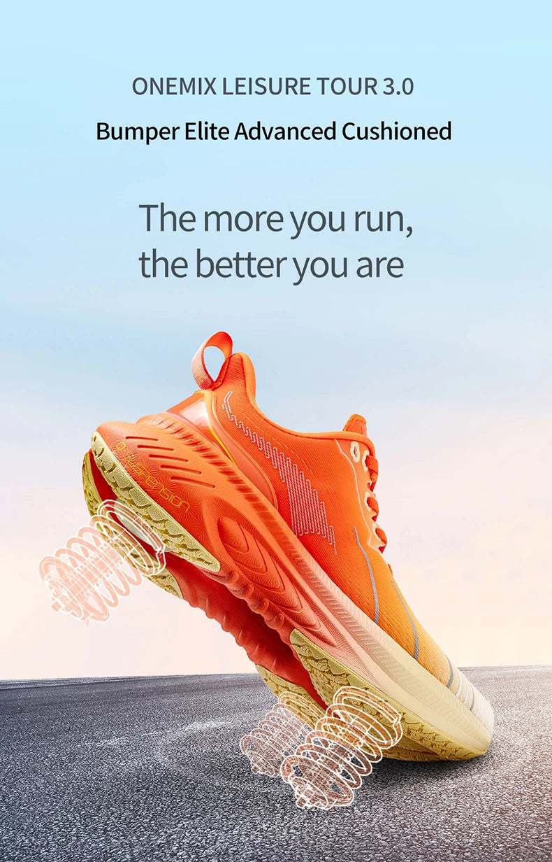 ONEMIX New Cushioning Running Shoes for Men: