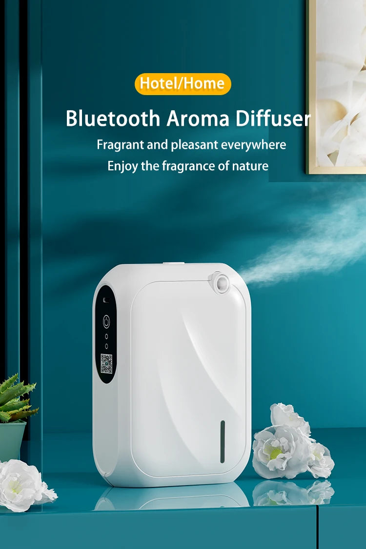 140ML Wall-Mounted Aroma Diffuser with Bluetooth Control