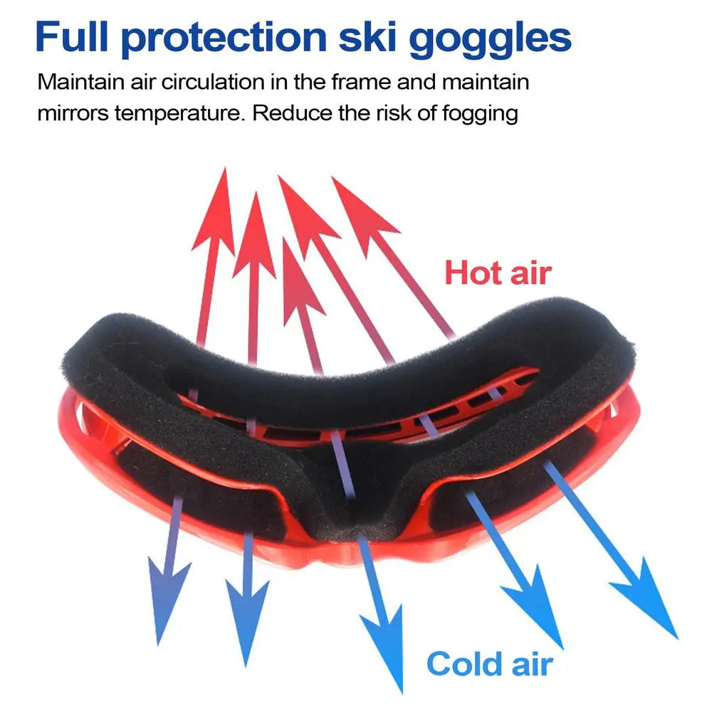 Kids Ski Goggles – Anti-Fog Snowboard Goggles for Boys & Girls