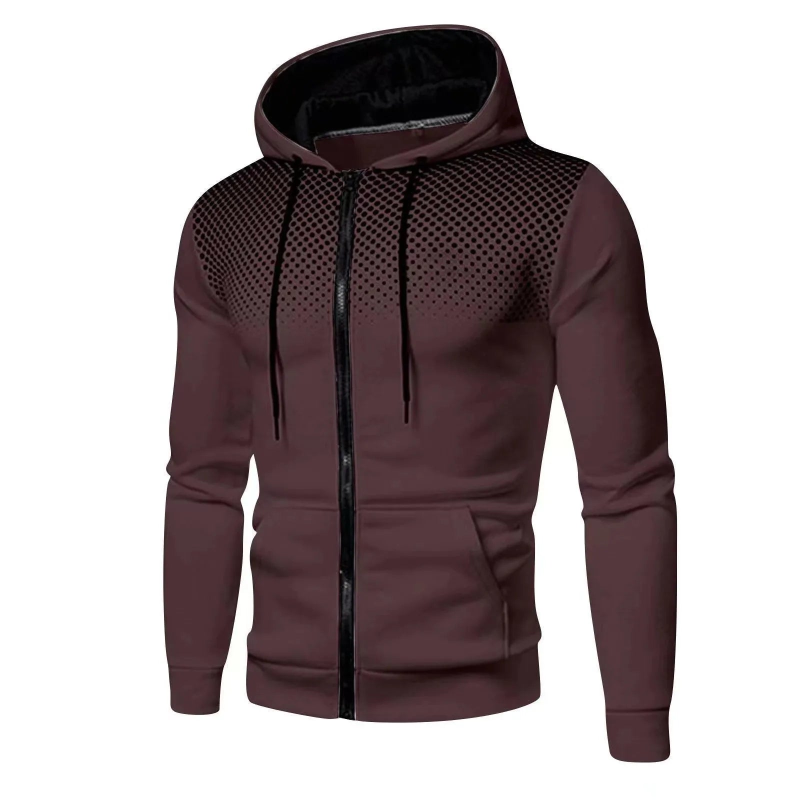 Men's Streetwear Hoodie Jacket – 2024 Zipper Sweatshirt