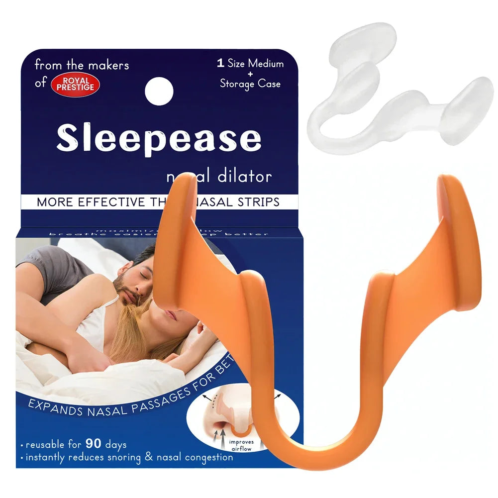 Silicone Nose Clip Anti Snoring Nasal Dilator