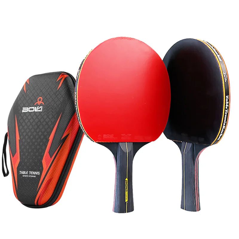 6-Star Professional Table Tennis Racket Set – 2PCS