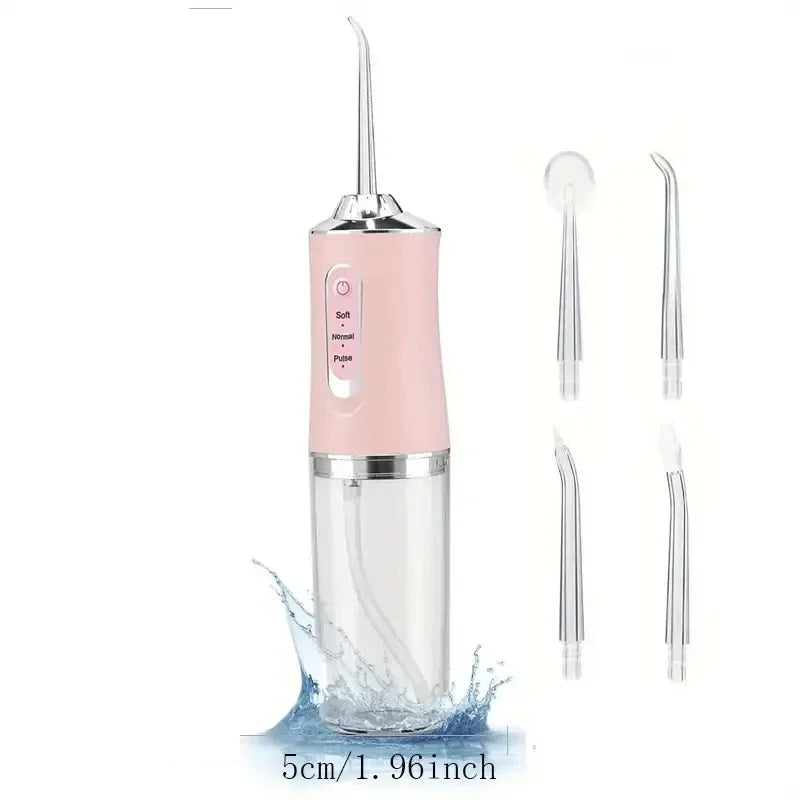 Portable Smart Electric Water Flosser – Rechargeable Oral Irrigator