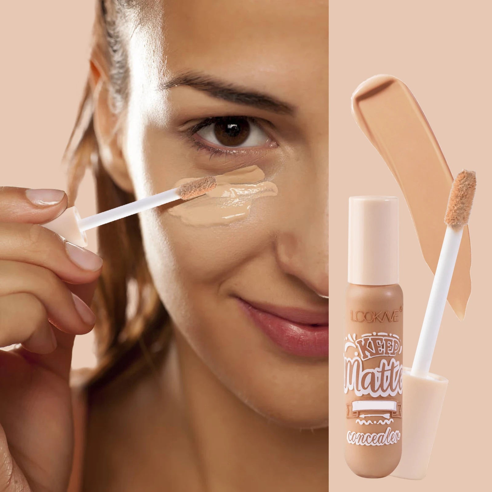 6-Color Full Coverage Liquid Concealer Stick