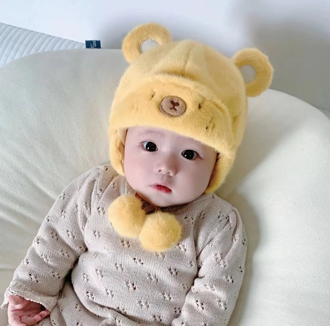 Cute Winter Warm Kids Hats: