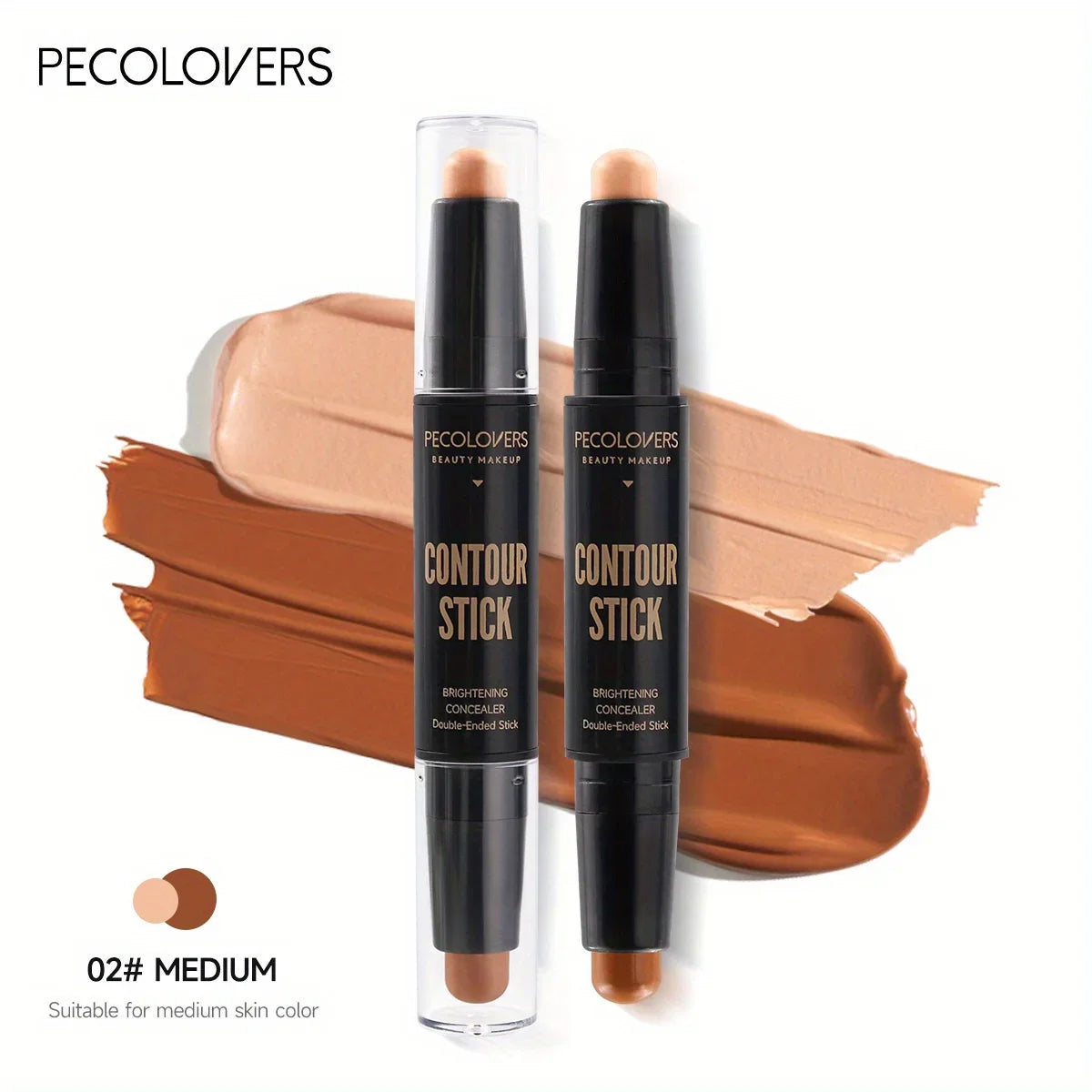 Double Head Highlight Pen - Waterproof Contouring & Concealer Stick