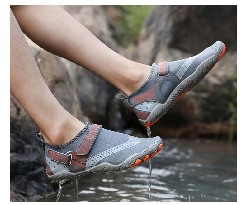 Men's Wading Shoes – Quick-Dry Water Sneakers: