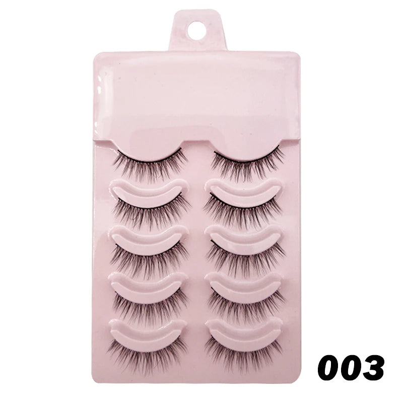 New Manga Lashes - Soft Natural Thick False Eyelashes