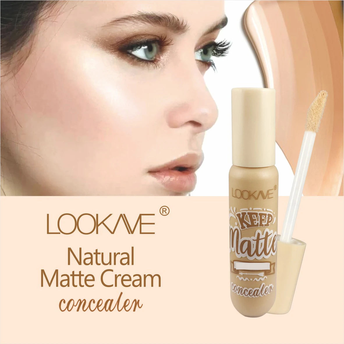 6-Color Full Coverage Liquid Concealer Stick