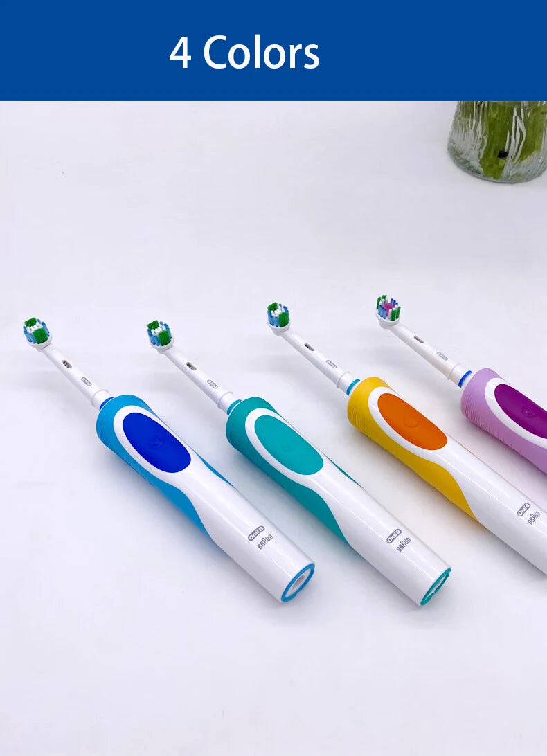 Oral B Electric Toothbrush Adult Rotation Clean Teeth Charging Tooth Brush 3D Whiten Teeth Oral Care Brush With Gift Brush Heads