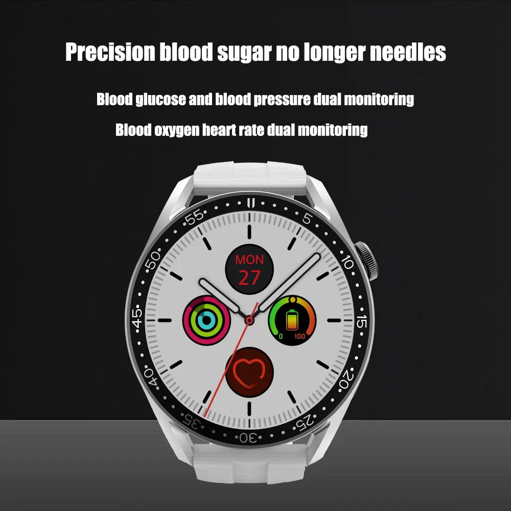 Smart Health Tracker Watch – Non-Invasive Glucose & Vital Monitoring