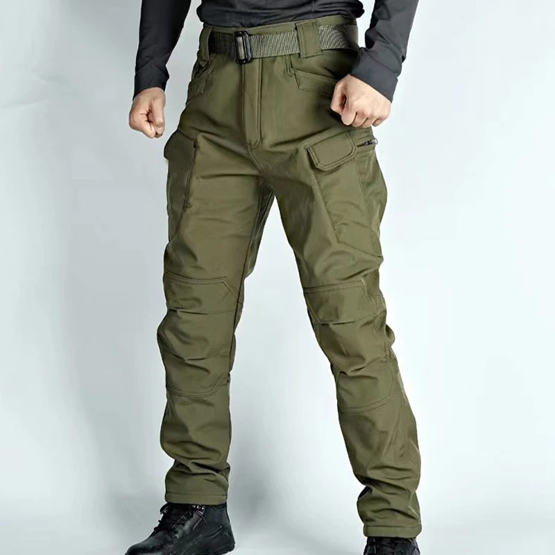 Men's Softshell Tactical Waterproof Jacket & Pants Set