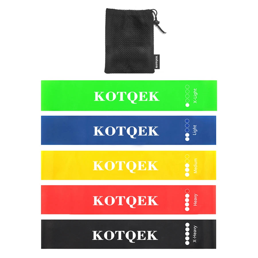 Fitness Resistance Bands Set – Home Workout & Yoga Training