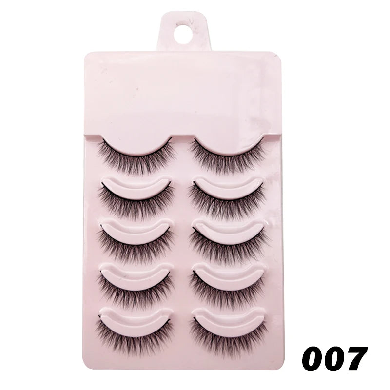 New Manga Lashes - Soft Natural Thick False Eyelashes