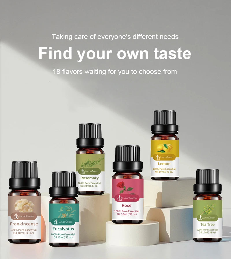 100% Pure Essential Oils Set