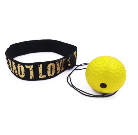 Head-Mounted Boxing Reflex Ball – Speed Punch Trainer