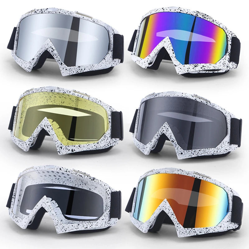 Ski Snowboard Goggles Anti-Fog Skiing Eyewear Winter Outdoor Sport Cycling Motorcycle Windproof Goggles UV Protection Sunglasses