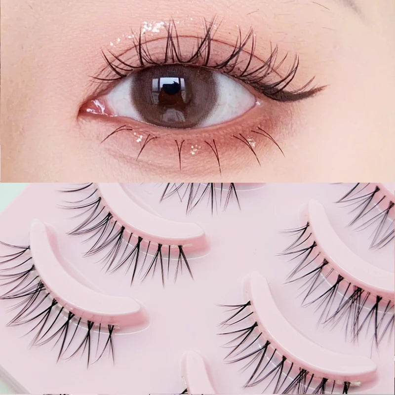 New Manga Lashes - Soft Natural Thick False Eyelashes