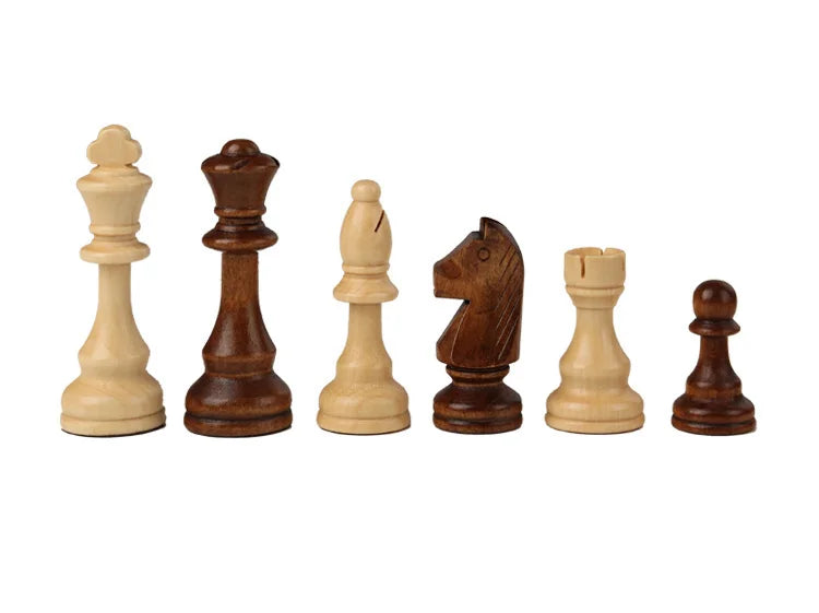 Top-Grade Wooden Chess Set – Classic Folding Board Game