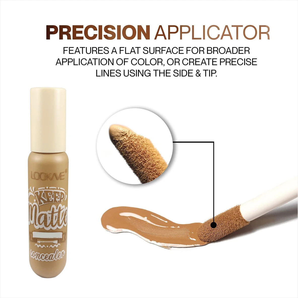 6-Color Full Coverage Liquid Concealer Stick