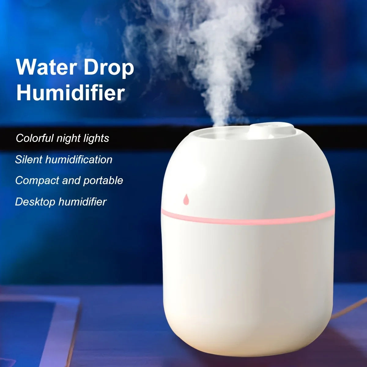 Portable 220ml Mini Cup Spray Mist Humidifier & Essential Oil Diffuser – USB Car Air Humidifier