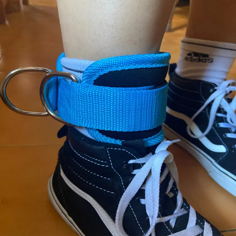 Double D-Ring Ankle Straps for Cable Machines – Glutes & Leg Training