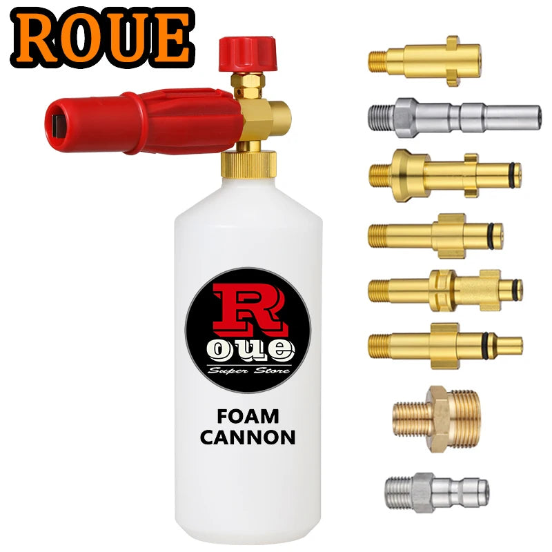 ROUE Car Wash Foam Gun – Snow Foam Cannon for Pressure Washers
