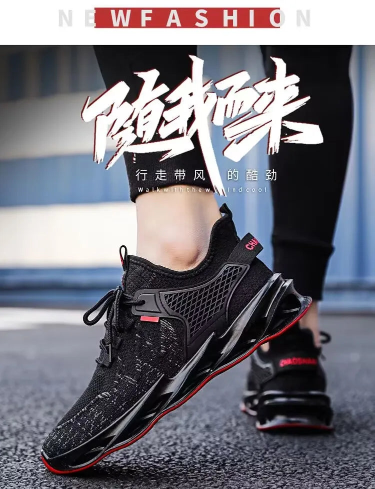 Men's Breathable Non-Slip Sports Sneakers