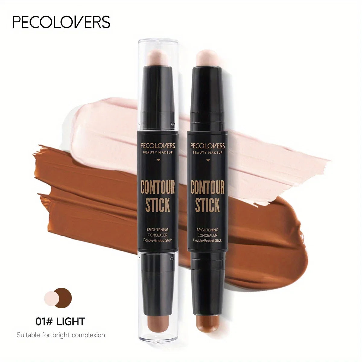 Double Head Highlight Pen - Waterproof Contouring & Concealer Stick