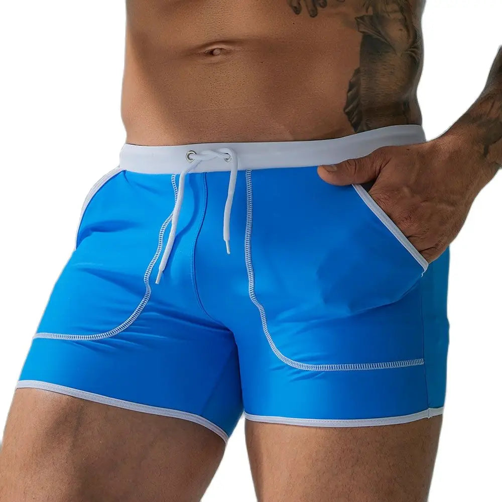 : Men's Stretch Swim Trunks – Summer Surf & Swim Shorts