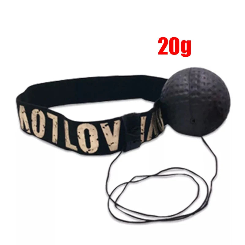 Boxing Speed Ball Headband – PU Punch Ball for MMA & Fitness Training
