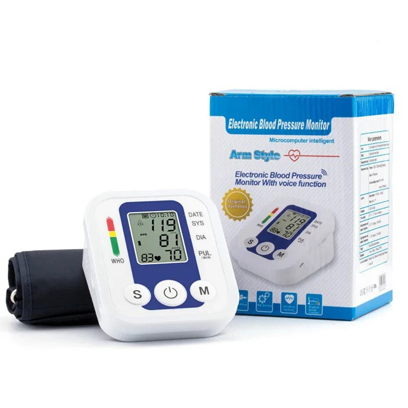 Portable Health Care Pulse Meter BP Monitor